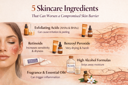 5 Skincare Ingredients That Can Worsen a Compromised Barrier