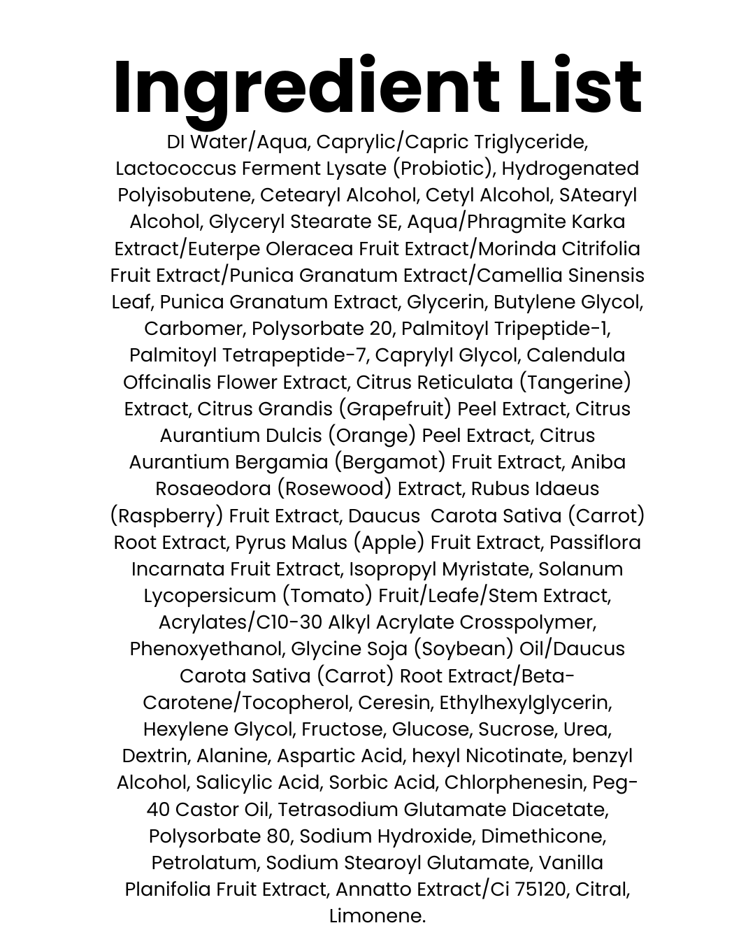 Probiotic Calming Cream